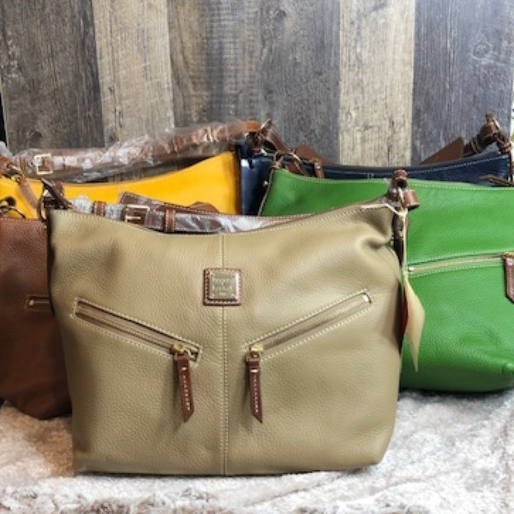 SOLD!! NEW Dooney & Bourke Mary Bag in Taupe